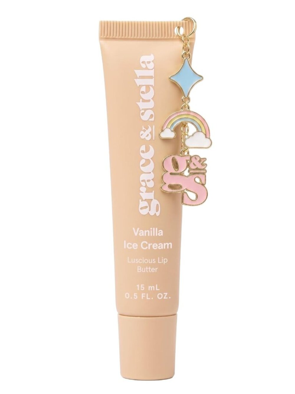 grace & stella Lip Gloss Butter (Vanilla Ice Cream) Hydrating Lip Moisturizer